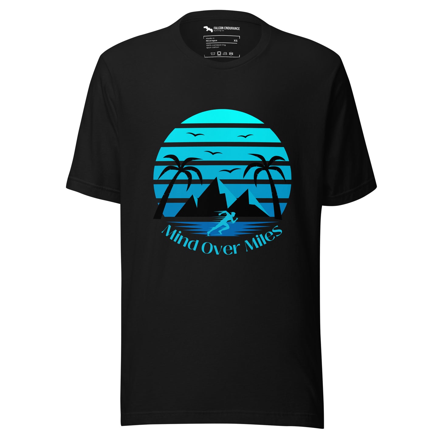 "Mind Over Miles" Unisex short sleeve t-shirt