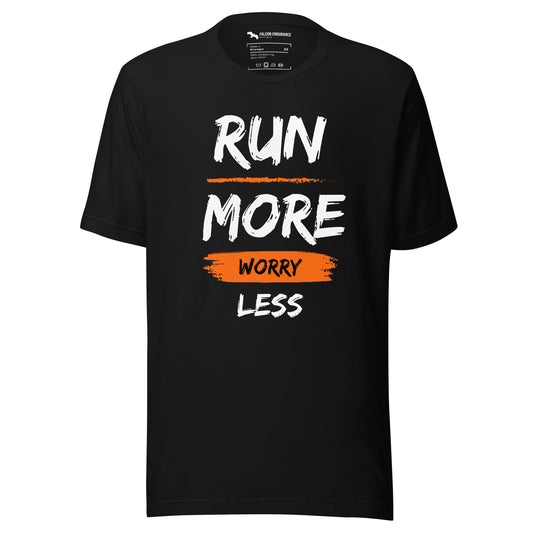 "Run More" Unisex short sleeve t-shirt