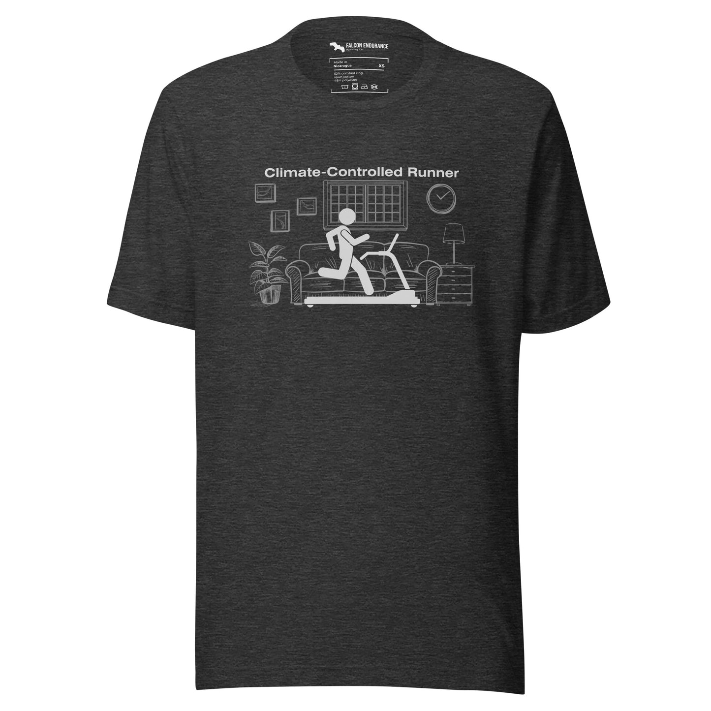 "Climate-Controlled Runner" Unisex short sleeve t-shirt