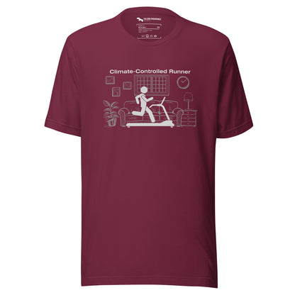 "Climate-Controlled Runner" Unisex short sleeve t-shirt