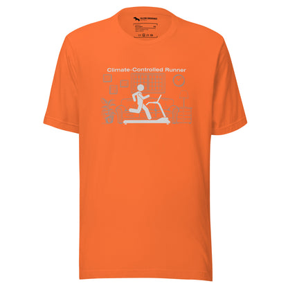 "Climate-Controlled Runner" Unisex short sleeve t-shirt