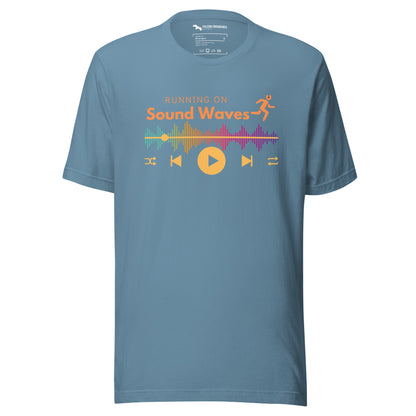 "Sound Waves" Unisex short sleeve t-shirt