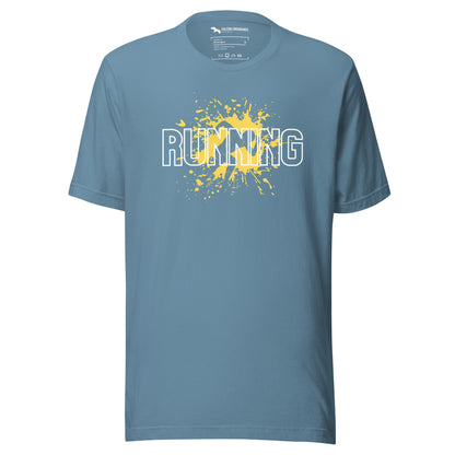 "Running" Unisex short sleeve t-shirt