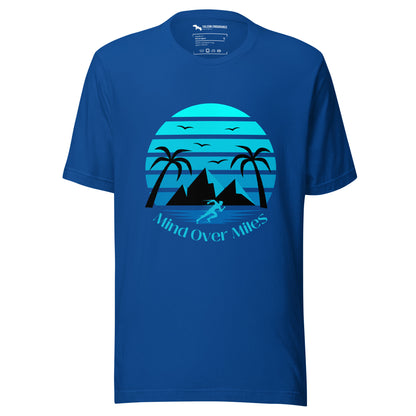 "Mind Over Miles" Unisex short sleeve t-shirt