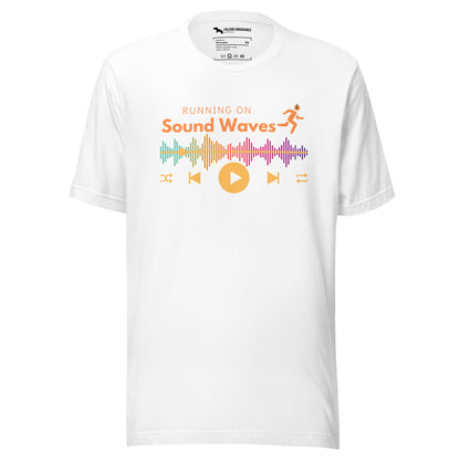 "Sound Waves" Unisex short sleeve t-shirt