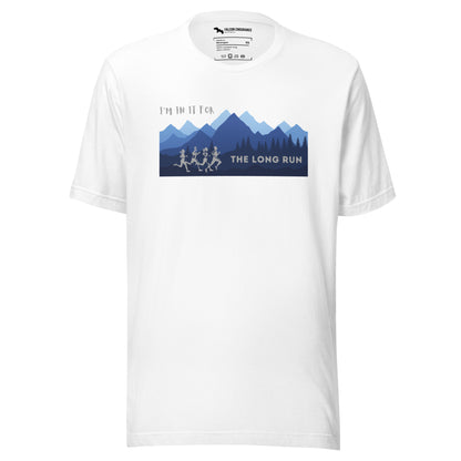 "The Long Run" Unisex short sleeve t-shirt